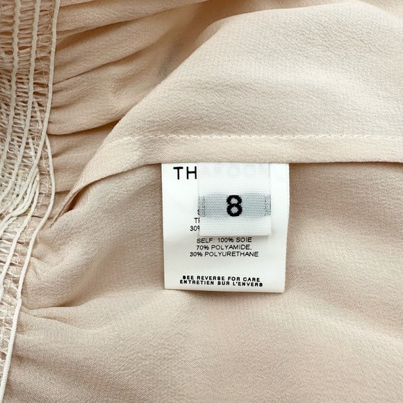 Thakoon Silk Nude Ruched Dress - Picture 11 of 13